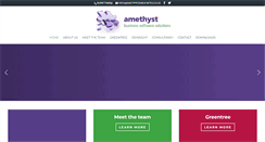 Desktop Screenshot of amethystassociates.co.uk