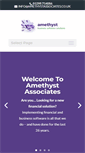 Mobile Screenshot of amethystassociates.co.uk